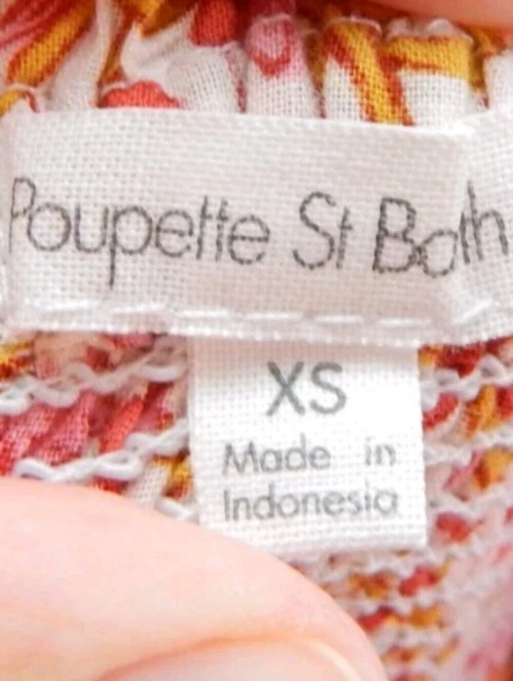 Poupette St. Barth Galia Smocked Floral Mini Skirt